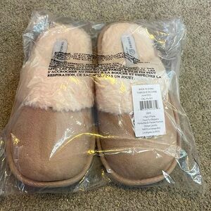 Faux fur slippers, Chinese Laundry